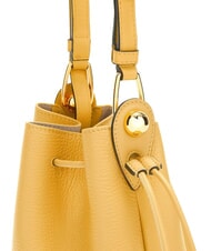 FURLA CAMPIONARIO - SFERA  Mini sac seau en cuir cr&egrave;me - Sacs pour Femme - 4