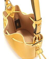 FURLA CAMPIONARIO - SFERA  Mini sac seau en cuir cr&egrave;me - Sacs pour Femme - 5