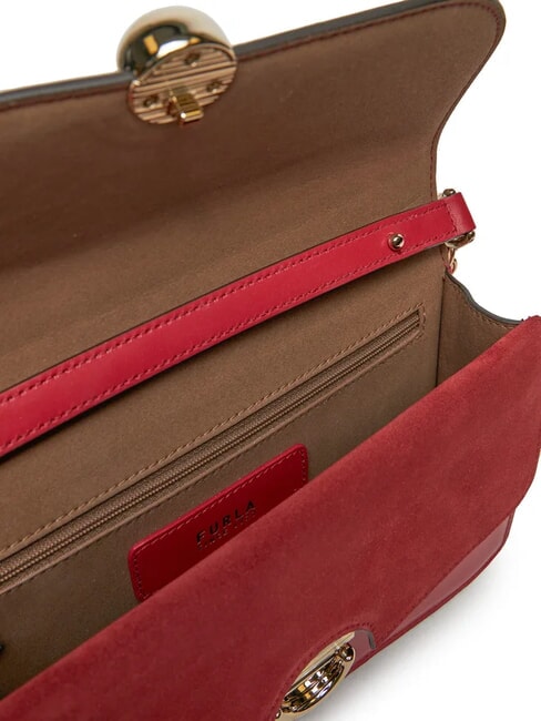 SFERA  Mini sac bandouli&egrave;re Rouge v&eacute;nitien - Sacs pour Femme