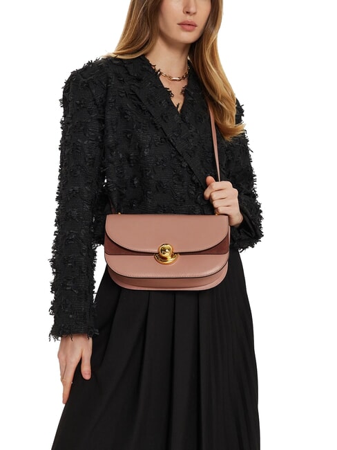 SFERA  Mini sac bandouli&egrave;re en cuir tulle - Sacs pour Femme