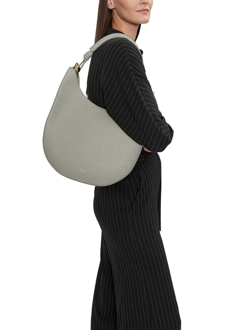 CAMPIONARIO - SFERA Sac bandouli&egrave;re Hobo cendre - Sacs pour Femme