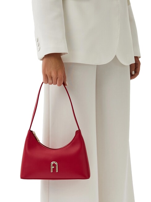 CAMPIONARIO - DIAMANTE  Sac bandouli&egrave;re en cuir Rouge v&eacute;nitien - Sacs pour Femme