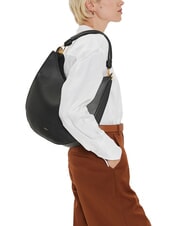 FURLA CAMPIONARIO - SFERA Sac bandouli&egrave;re Hobo Noir - Sacs pour Femme - 2