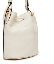 FURLA CAMPIONARIO - SFERA  Mini sac seau en cuir CR&Egrave;ME - Sacs pour Femme - 4