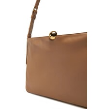 FURLA SFERA SOFT L Sac bandouli&egrave;re en cuir d&eacute;sert - Sacs pour Femme - 3