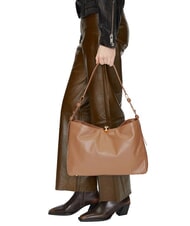 FURLA CAMPIONARIO - SFERA SOFT L Sac bandouli&egrave;re en cuir d&eacute;sert - Sacs pour Femme - 4