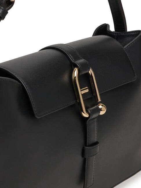 CAMPIONARIO - NUVOLA  Sac en cuir semi-rigide Noir - Sacs pour Femme