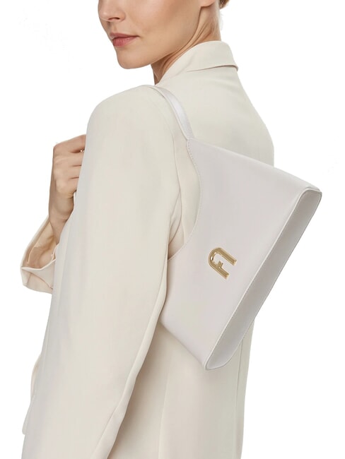 DIAMANTE  Sac bandouli&egrave;re en cuir Guimauve - Sacs pour Femme