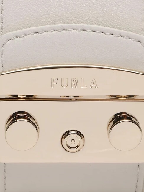 METROPOLIS  Sac bandouli&egrave;re en cuir Guimauve - Sacs pour Femme