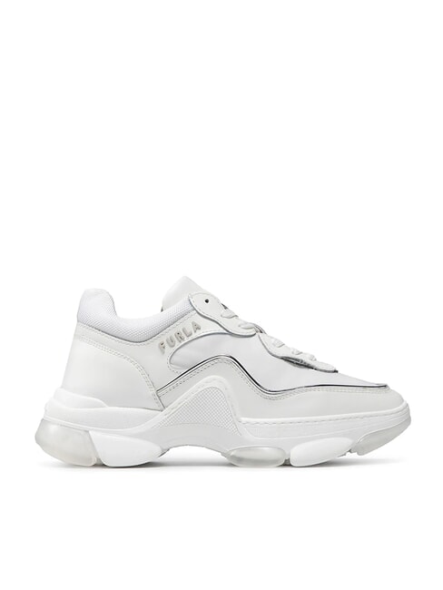 WONDERLACE UP Baskets pour femmes poudre de talc couleur argent - Chaussures Femme