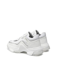 FURLA CAMPIONARIO - WONDERLACE UP Baskets pour femmes poudre de talc couleur argent - Chaussures Femme - 6