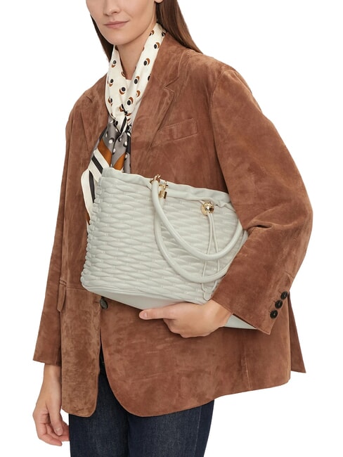 MIONIDO Sac &agrave; main avec bandouli&egrave;re Guimauve - Sacs pour Femme