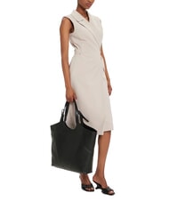 FURLA CAMPIONARIO - FLOW Sac bandouli&egrave;re en cuir Noir - Sacs pour Femme - 5