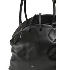 FURLA CAMPIONARIO - ERICA Large sac bandouli&egrave;re Noir - Sacs pour Femme - 4