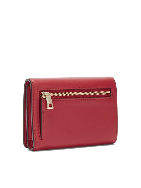 SFERA portefeuille en cuir Rouge v&eacute;nitien - Portefeuilles Femme