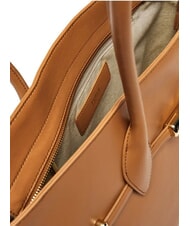 FURLA CAMPIONARIO - GOCCIA  Sac cabas en cuir Brandy - Sacs pour Femme - 4