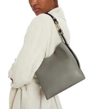 FURLA CAMPIONARIO - NUVOLA  Mini sac en cuir cendre - Sacs pour Femme - 2