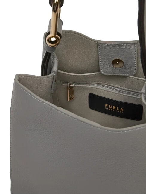 NUVOLA  Mini sac en cuir cendre - Sacs pour Femme