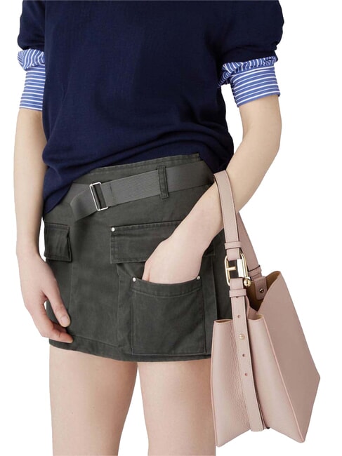 CAMPIONARIO - NUVOLA  Sac bandouli&egrave;re en cuir corolle - Sacs pour Femme