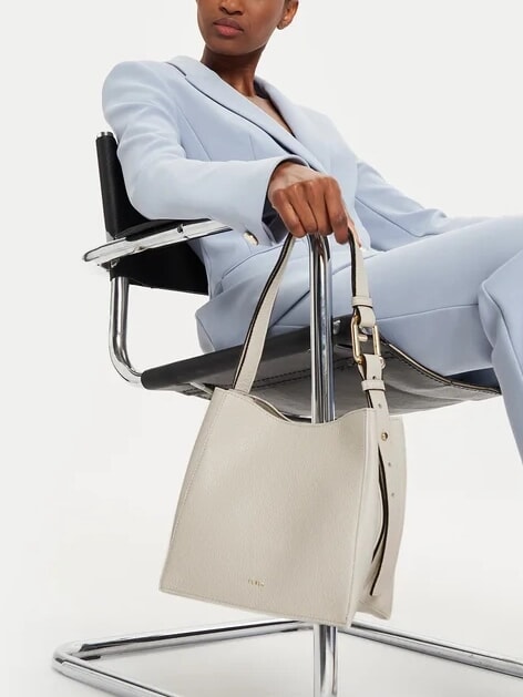 CAMPIONARIO - NUVOLA Mini sac bandouli&egrave;re Guimauve - Sacs pour Femme