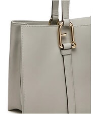 FURLA CAMPIONARIO - NUVOLA Sac cabas &agrave; bandouli&egrave;re cendre - Sacs pour Femme - 4