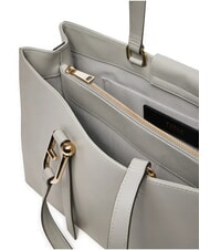 FURLA NUVOLA Sac cabas &agrave; bandouli&egrave;re cendre - Sacs pour Femme - 5