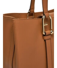 FURLA NUVOLA  sac bandouli&egrave;re en cuir Brandy - Sacs pour Femme - 4