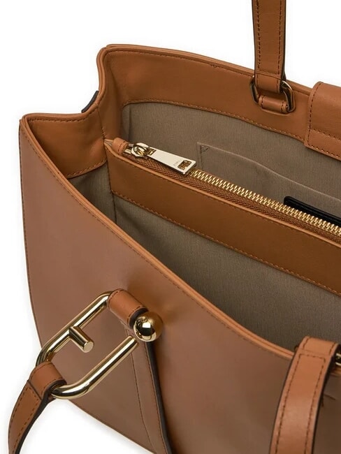 NUVOLA  sac bandouli&egrave;re en cuir Brandy - Sacs pour Femme