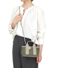 FURLA PIUMA  Mini sac &agrave; main avec bandouli&egrave;re sauge+v&eacute;tiver+marbre c - Sacs pour Femme - 5