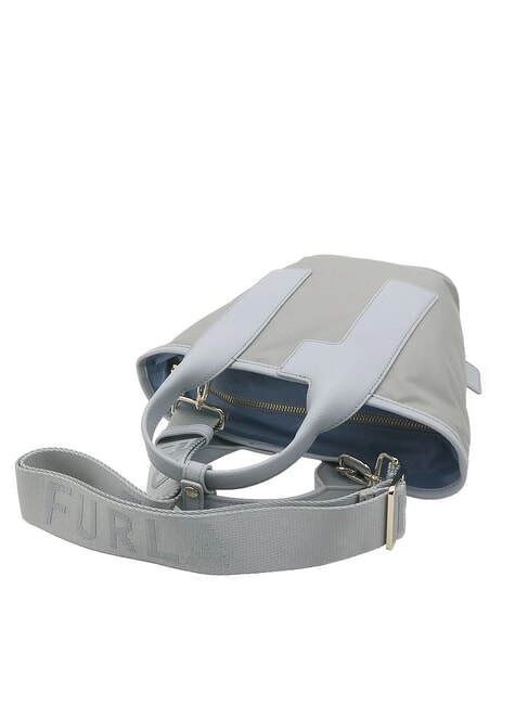 CAMPIONARIO - PIUMA  Mini sac cabas avec bandouli&egrave;re cendre+c&eacute;leste+armoise - Sacs pour Femme