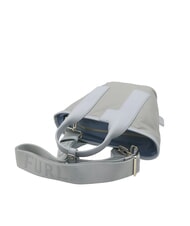 FURLA PIUMA  Mini sac cabas avec bandouli&egrave;re cendre+c&eacute;leste+armoise - Sacs pour Femme - 6