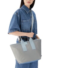 FURLA CAMPIONARIO - PIUMA  Sac &agrave; main avec bandouli&egrave;re cendre+c&eacute;leste+armoise - Sacs pour Femme - 2