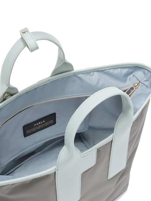 CAMPIONARIO - PIUMA  Sac &agrave; main avec bandouli&egrave;re cendre+c&eacute;leste+armoise - Sacs pour Femme