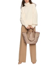 FURLA CAMPIONARIO - PIUMA  Sac &agrave; main avec bandouli&egrave;re ballerine i+alba+greige - Sacs pour Femme - 5