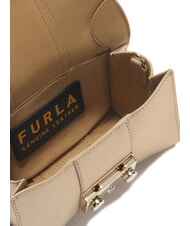 FURLA CAMPIONARIO - METROPOLIS  Micro sac bandouli&egrave;re grain - Sacs pour Femme - 4