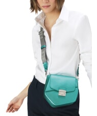 FURLA METROPOLIS sac bandouli&egrave;re en cuir z&eacute;phyr + argent clair - Sacs pour Femme - 2