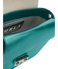 FURLA METROPOLIS sac bandouli&egrave;re en cuir z&eacute;phyr + argent clair - Sacs pour Femme - 3