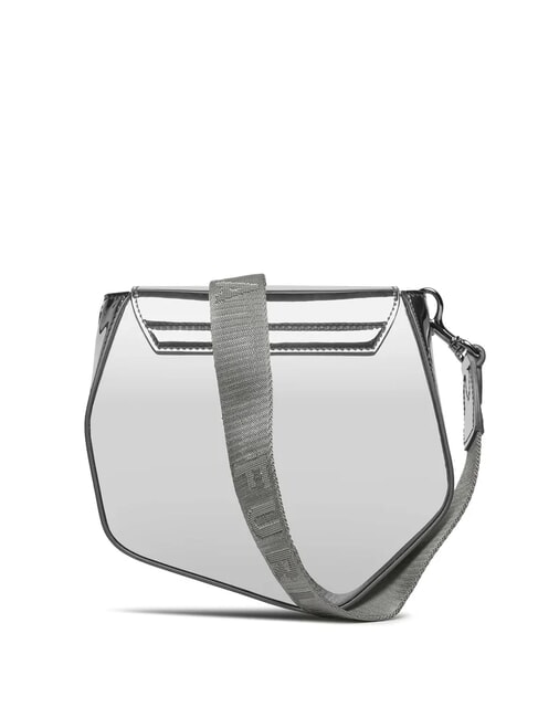 CAMPIONARIO - METROPOLIS  sac bandouli&egrave;re couleur argent + argent clair - Sacs pour Femme
