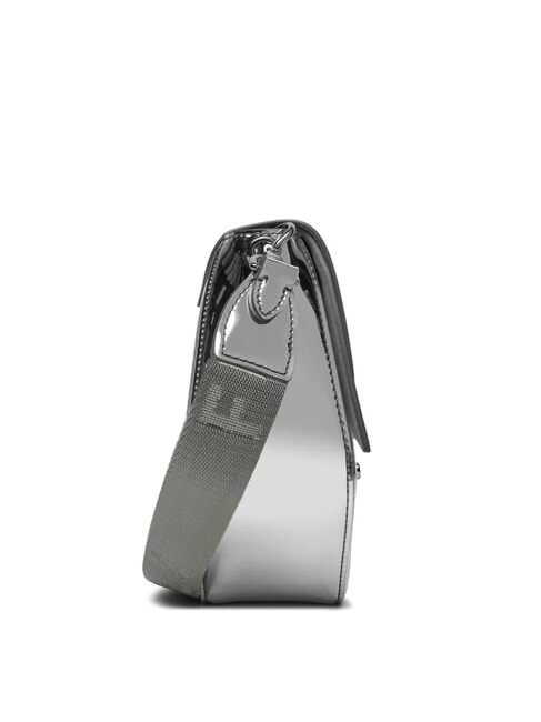 CAMPIONARIO - METROPOLIS  sac bandouli&egrave;re couleur argent + argent clair - Sacs pour Femme