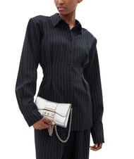 FURLA METROPOLIS Mini sac bandouli&egrave;re COULEUR ARGENT - Sacs pour Femme - 2