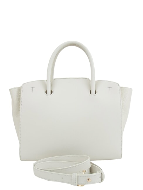 GENESI  Sac en cuir, avec bandouli&egrave;re Guimauve - Sacs pour Femme