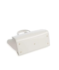 FURLA CAMPIONARIO - GENESI  Sac &agrave; main en cuir, avec bandouli&egrave;re Guimauve - Sacs pour Femme - 3