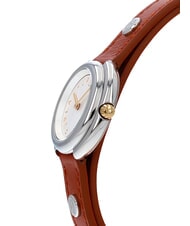 FURLA ICON montre &agrave; affichage de l'heure uniquement couleur cognac h+argent - Montres - 3