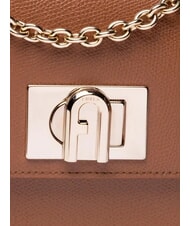 FURLA CAMPIONARIO - 1927 Mini sac en cuir Cognac - Sacs pour Femme - 6