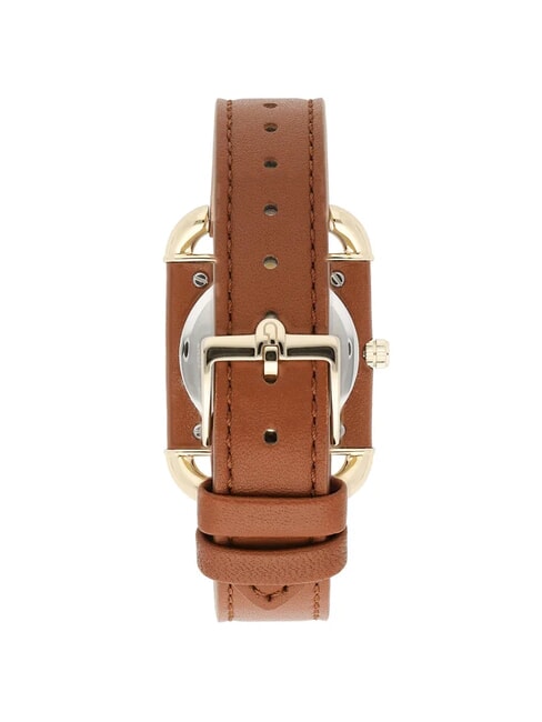 CAMPIONARIO - ARCO montre &agrave; bracelet en cuir Cognac - Montres