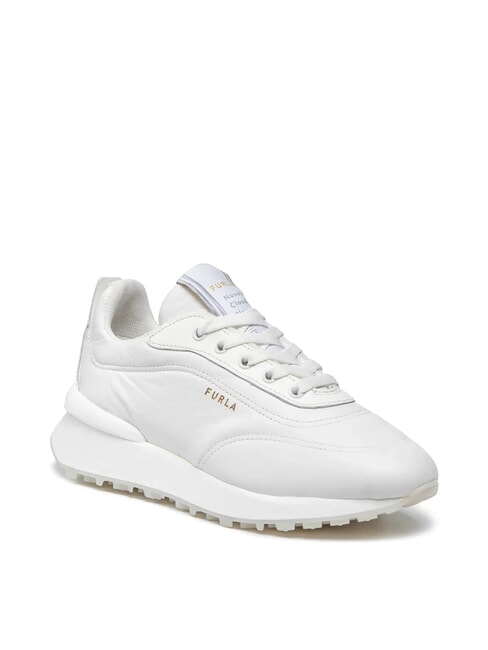 NUVOLA  Baskets en cuir talc - Chaussures Femme