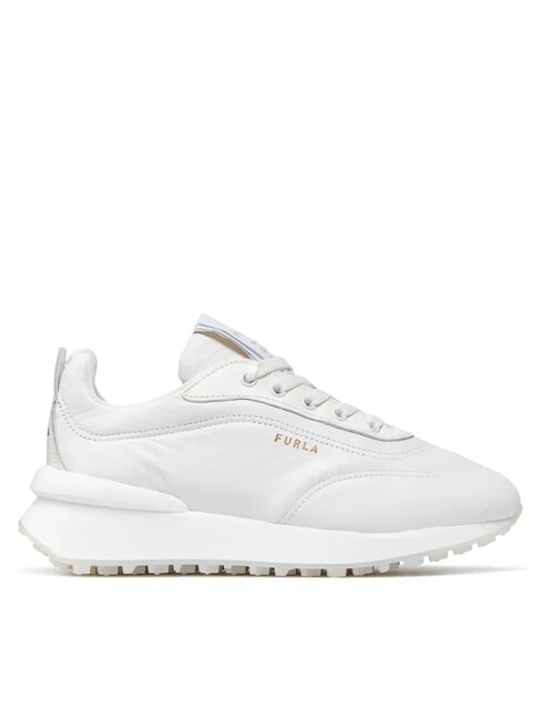 NUVOLA  Baskets en cuir talc - Chaussures Femme