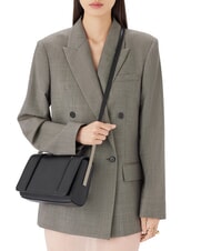 FURLA CAMPIONARIO - RIVA  sac bandouli&egrave;re noir+vanille - Sacs pour Femme - 2