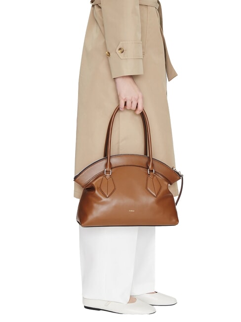 CAMPIONARIO - ERICA  Sac en cuir, fabriqu&eacute; en Italie Brandy - Sacs pour Femme