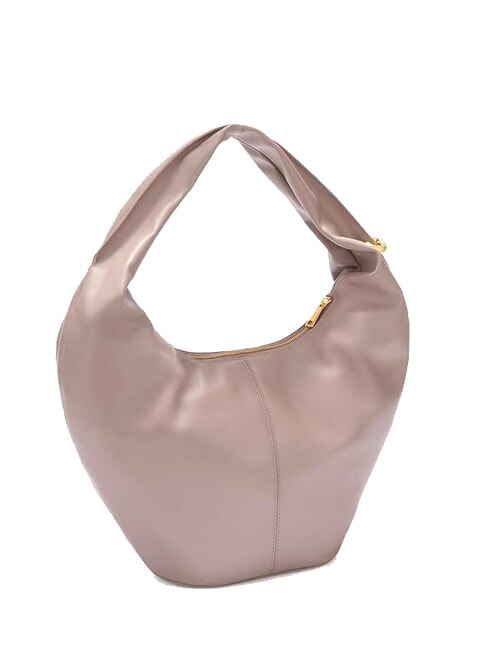 CAMPIONARIO - RING Mini sac bandouli&egrave;re en cuir mauve - Sacs pour Femme